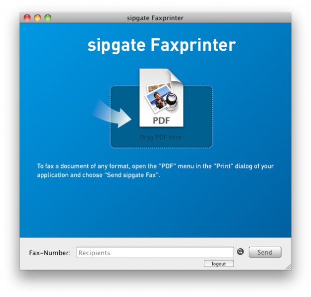 fax program for mac