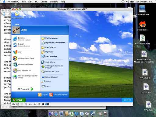 microsoft virtual pc for mac 7